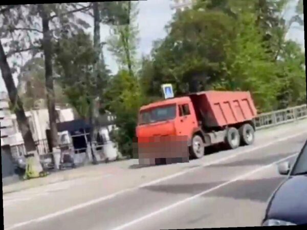 Водитель КАМАЗа задержан в Адлере за нетрезвое вождение