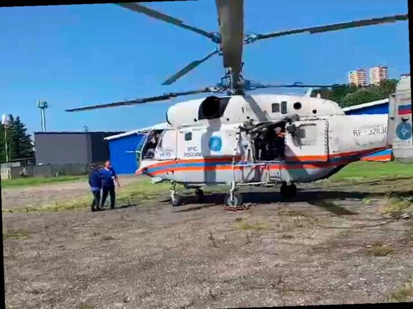 Вертолет спас туристов, заблудившихся в Сочи