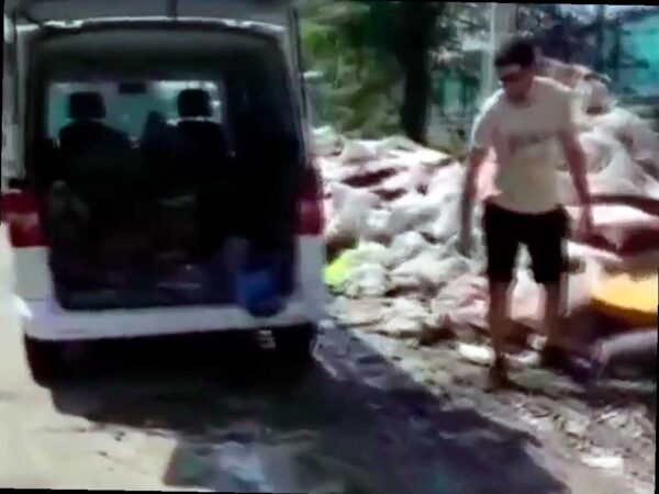 В Сочи задержали молодого человека за сброс мусора