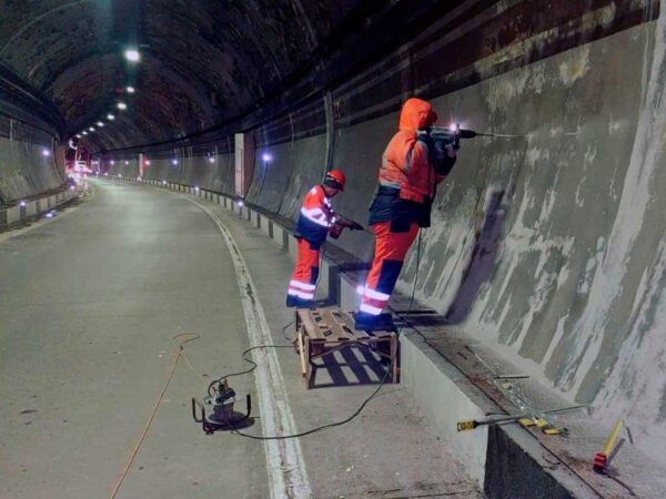 Ремонт тоннеля на Дублёре Курортного проспекта в Сочи
