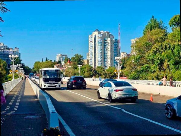 Начались дорожные работы на Верещагинском виадуке в Сочи