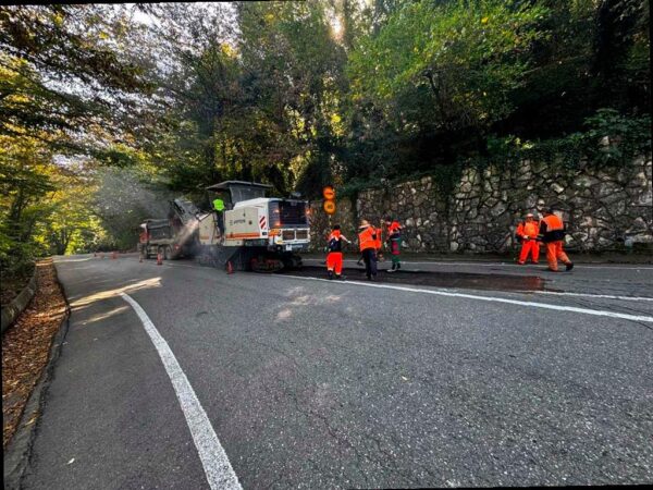Ремонт Новороссийского шоссе начался в Сочи
