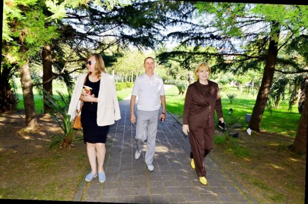 «Виктор Тепляков осматривает сквер Кооперативный»