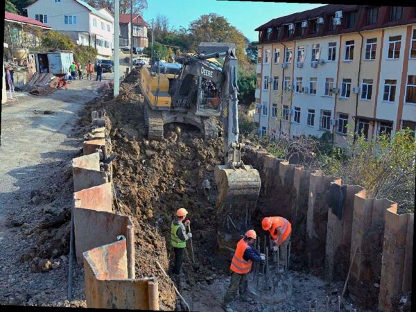 Капремонт оползневого участка возле аэропорта Сочи будет завершен весной 2026 года