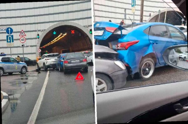 Массовое ДТП остановило движение в центре Сочи