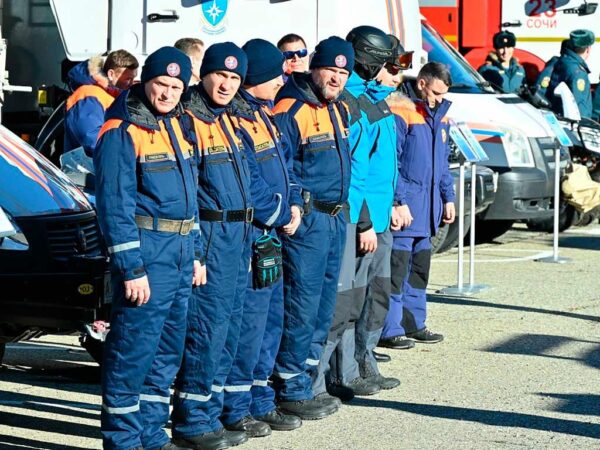 Масштабные учения экстренных служб прошли в горах Сочи