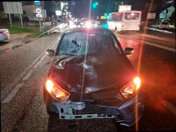 Утром в Дагомысе произошло смертельное ДТП