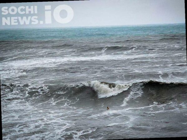 В Сочи ожидается шторм