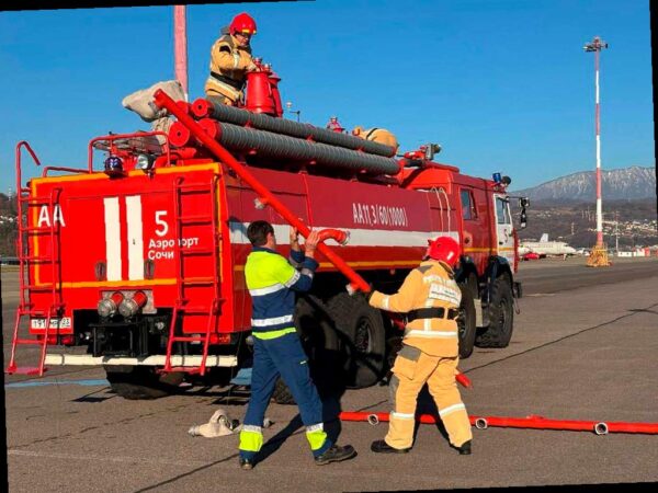 Учения аварийно-спасательных служб пройдут в аэропорту Сочи