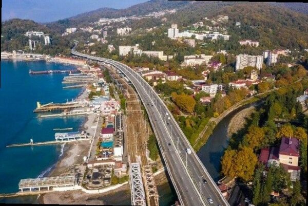 Темпорарная приостановка строительства трассы Джубга-Сочи из-за финанс